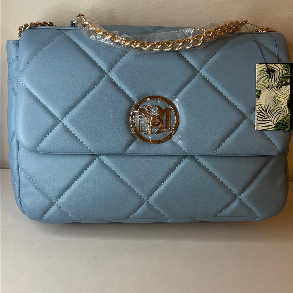 Badgley Mischka Blue Handbag/Crossbody